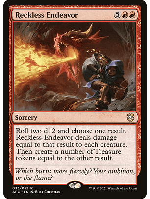 Reckless Endeavor | Inglés | NM | AFC