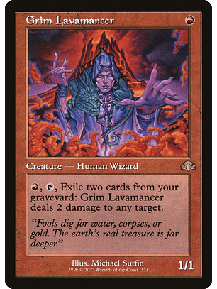 Grim Lavamancer (Retro Frame) | Inglés | NM | DMR