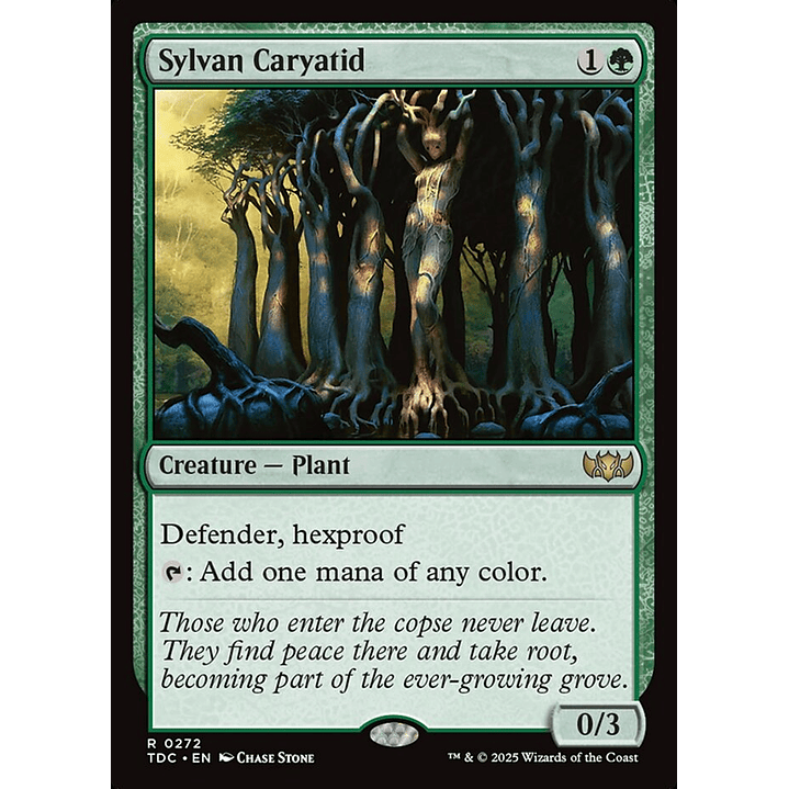 Sylvan Caryatid | Inglés | NM | TDC 1