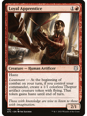 Loyal Apprentice | Inglés | NM | AFC