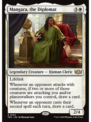 Mangara, the Diplomat | Inglés | NM | TDC