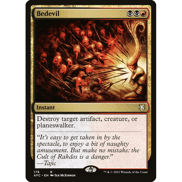 Bedevil | Inglés | NM | AFC 1