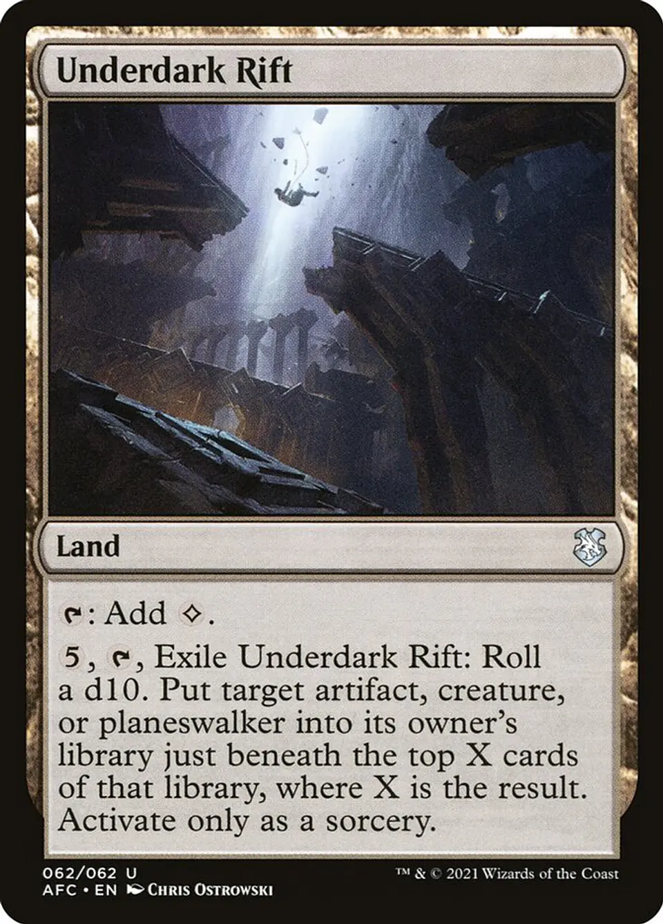 Underdark Rift | Inglés | NM | AFC 1