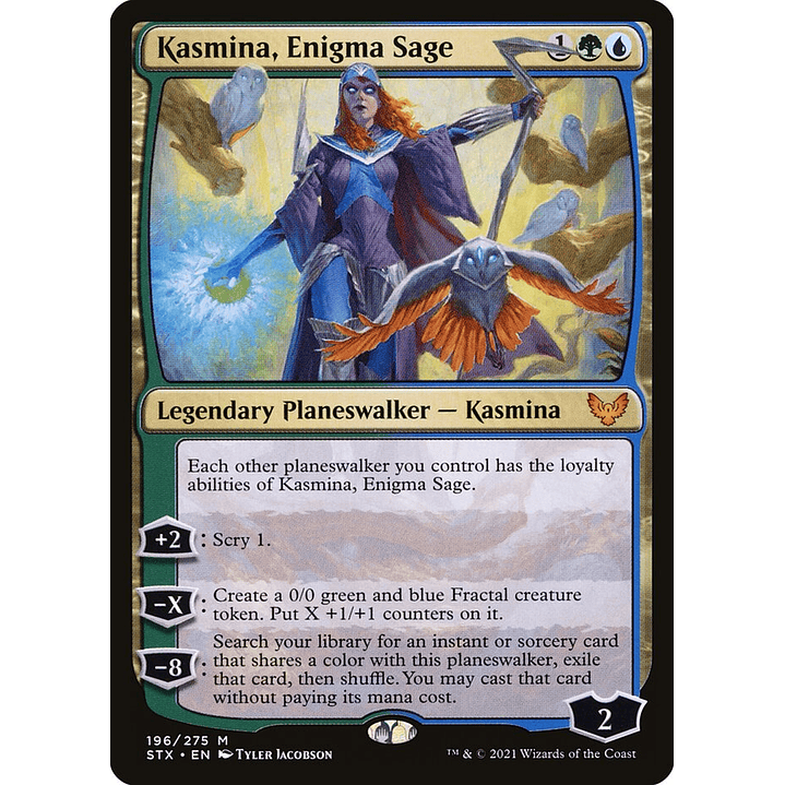 Kasmina, Enigma Sage | Español | EX | STX 1