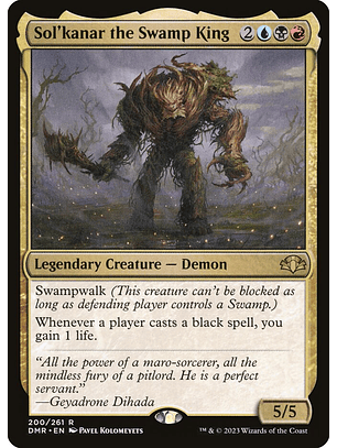 Sol'kanar the Swamp King | Inglés | NM | DMR