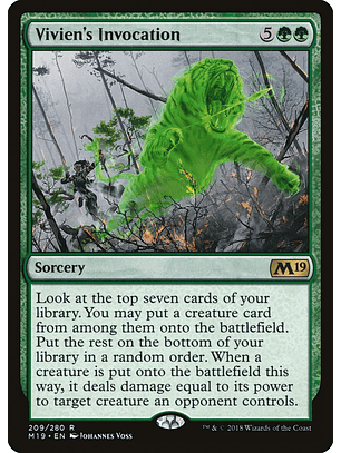 Vivien's Invocation | Español | NM | M19