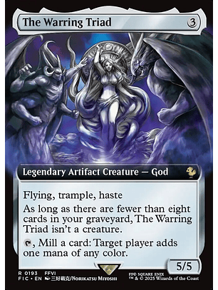 The Warring Triad (Extended Art) | Inglés | NM | FIC
