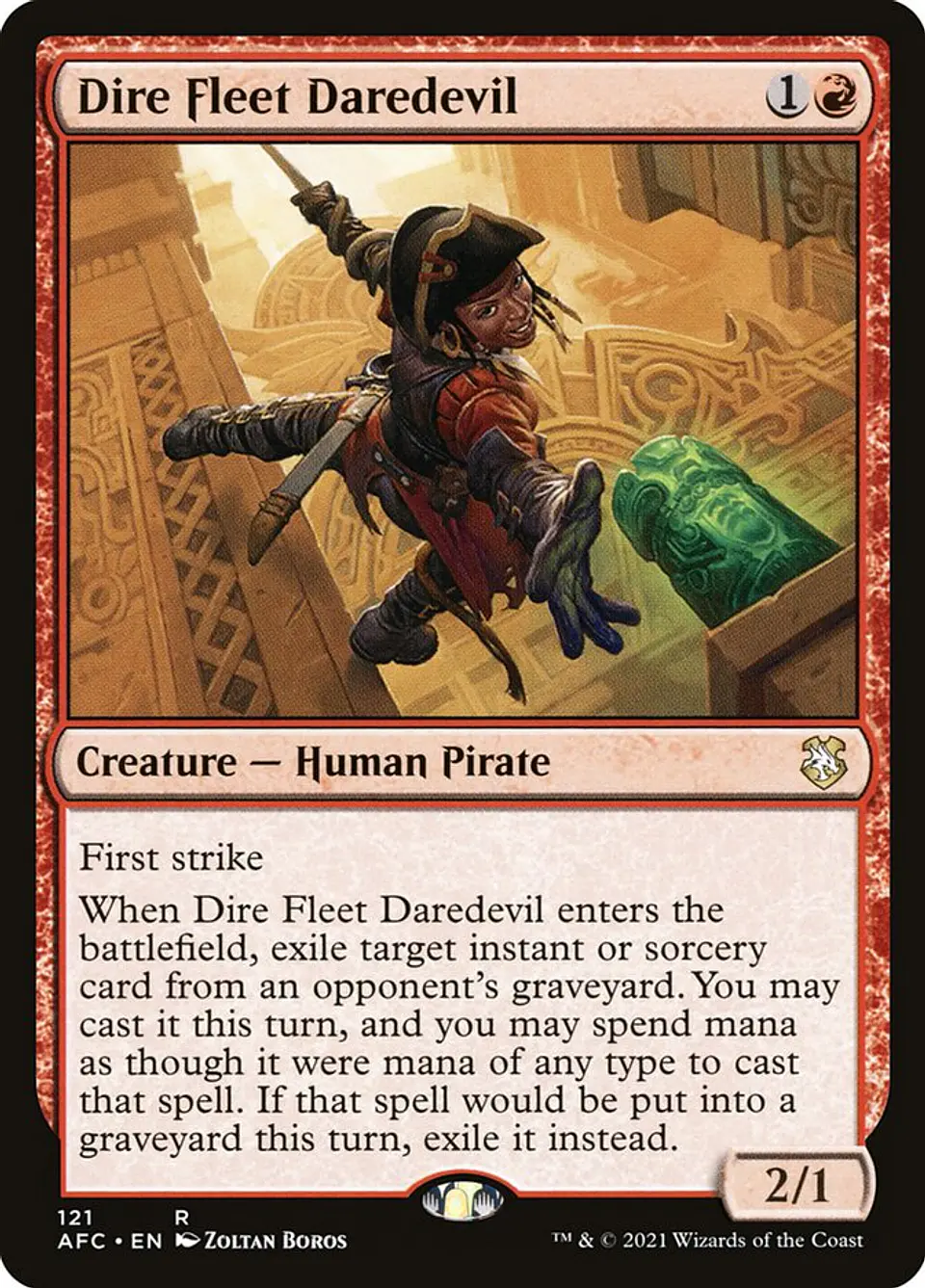 Dire Fleet Daredevil | Inglés | NM | AFC 1