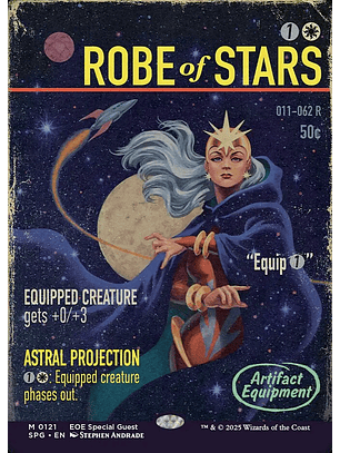 Robe of Stars (Borderless) | Inglés | NM | SPG