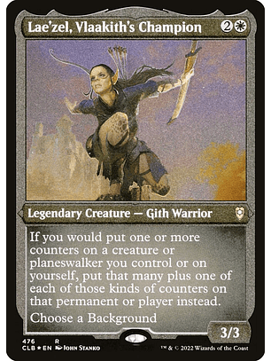 Lae'zel, Vlaakith's Champion (Etched) | Español | NM | CLB