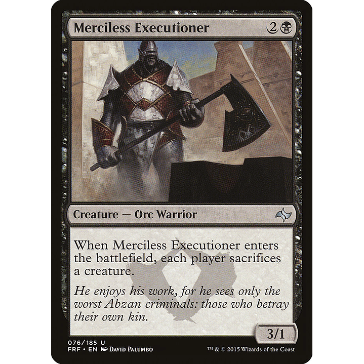 Merciless Executioner | Español | EX | FRF 1