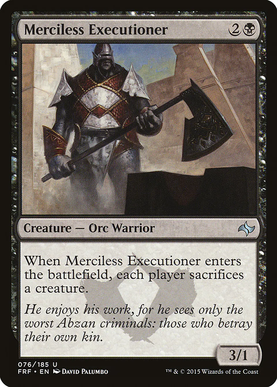 Merciless Executioner | Español | EX | FRF 1