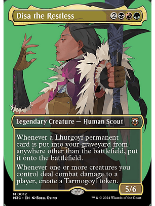 Disa the Restless (Borderless) | Inglés | NM | M3C