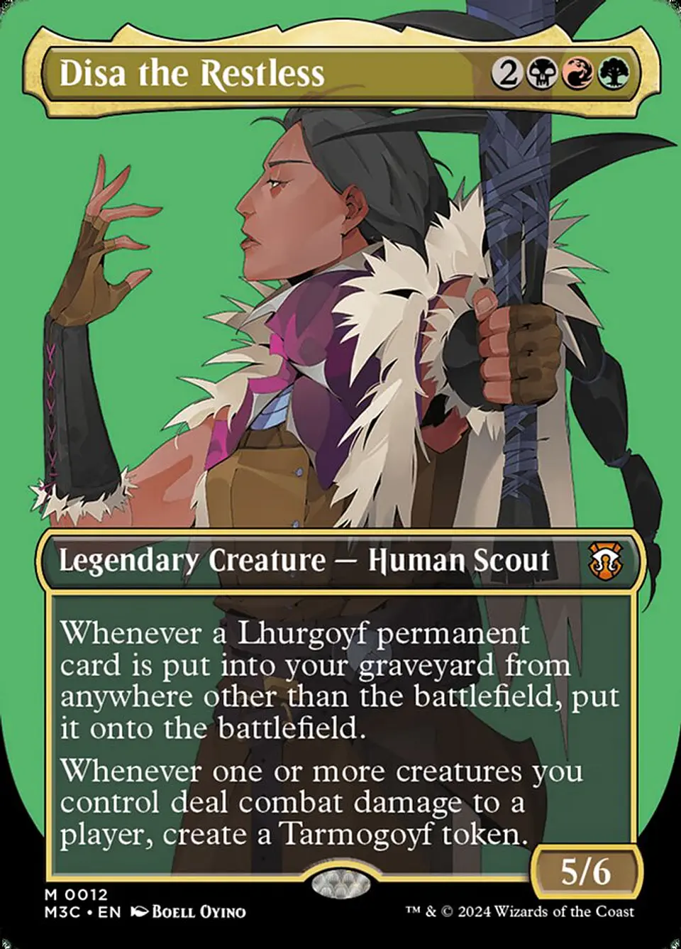 Disa the Restless (Borderless) | Inglés | NM | M3C 1