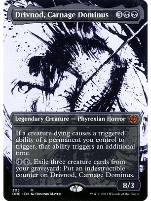Drivnod, Carnage Dominus (Showcase foil) | Inglés | NM | ONE