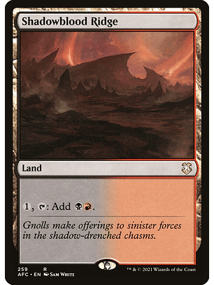 Shadowblood Ridge | Inglés | NM | AFC