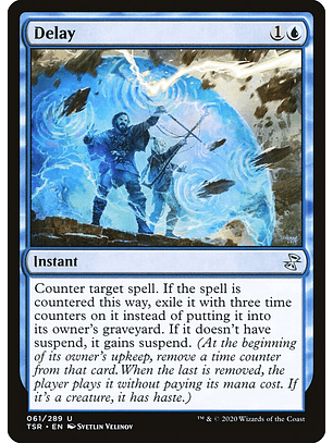 Delay | Inglés | EX | TSR