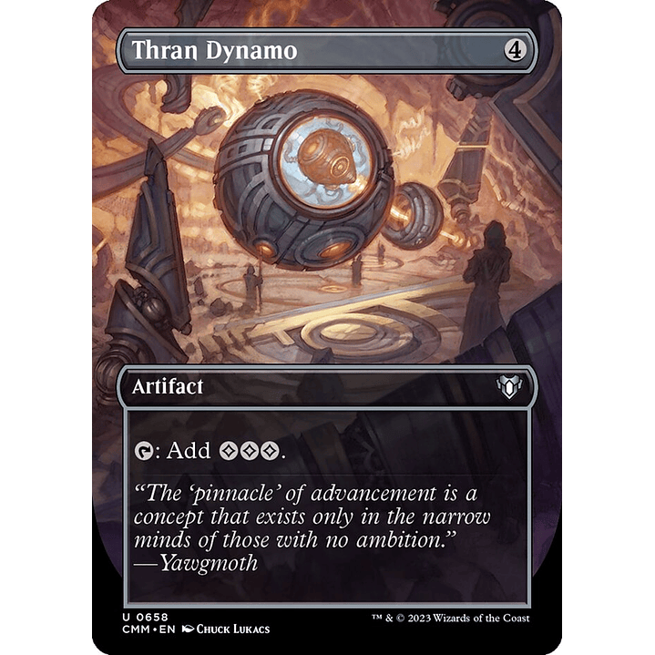 Thran Dynamo (Borderless) | Inglés | NM | CMM 1