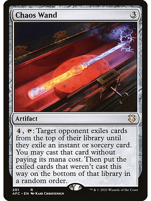 Chaos Wand | Inglés | NM | AFC