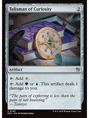 Talisman of Curiosity | Inglés | EX | DRC
