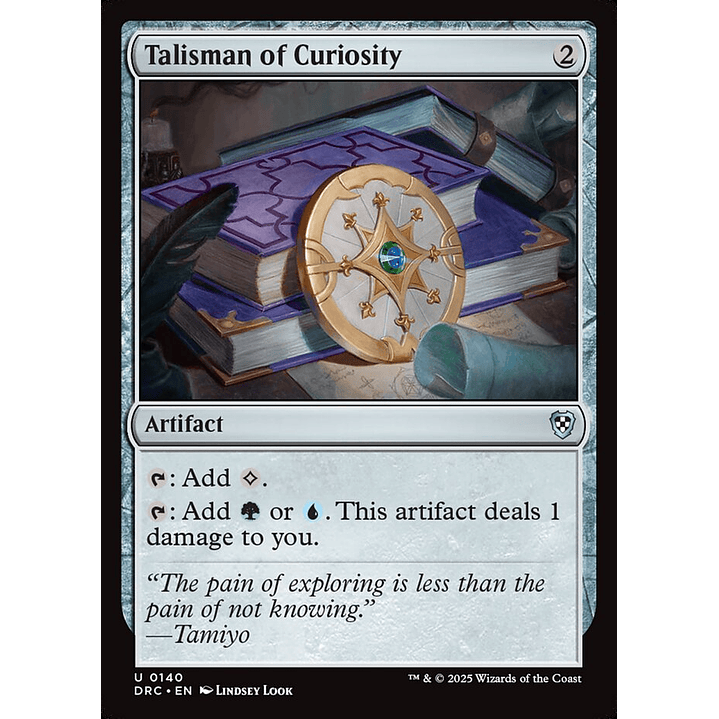 Talisman of Curiosity | Inglés | EX | DRC 1