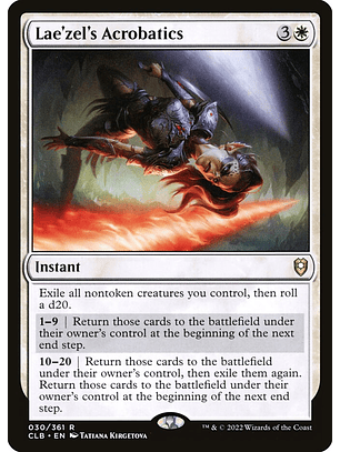 Lae'zel's Acrobatics | Español | NM | CLB