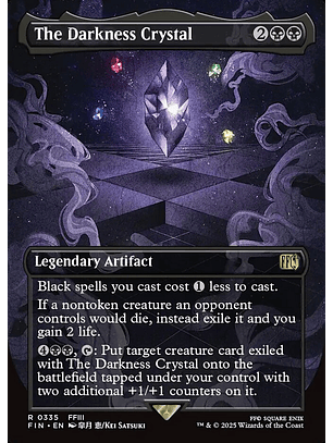 The Darkness Crystal (Borderless) | Inglés | NM | FIN