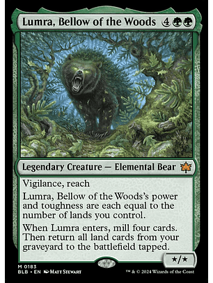 Lumra, Bellow of the Woods | Inglés | NM | BLB