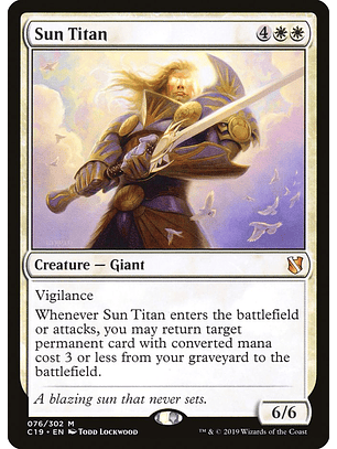 Sun Titan | Inglés | EX | C19