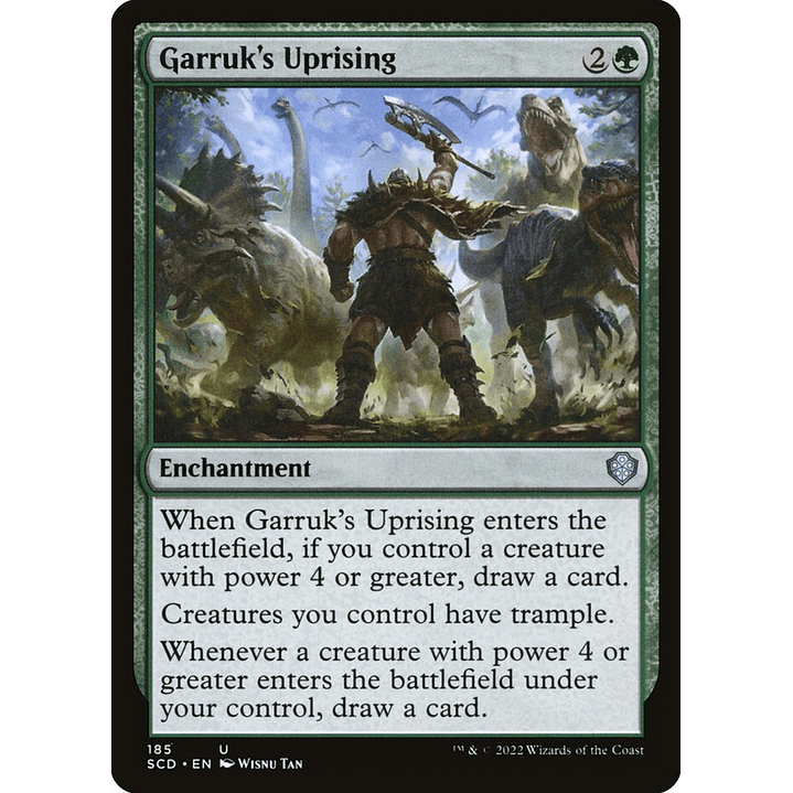 Garruk's Uprising | Inglés | NM | SCD 1