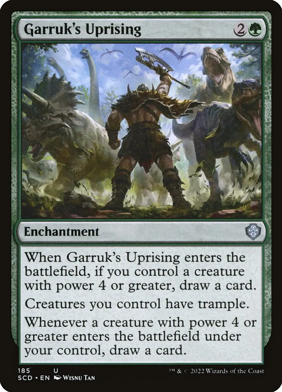 Garruk's Uprising | Inglés | NM | SCD 1