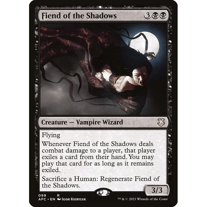 Fiend of the Shadows | Inglés | NM | AFC 1