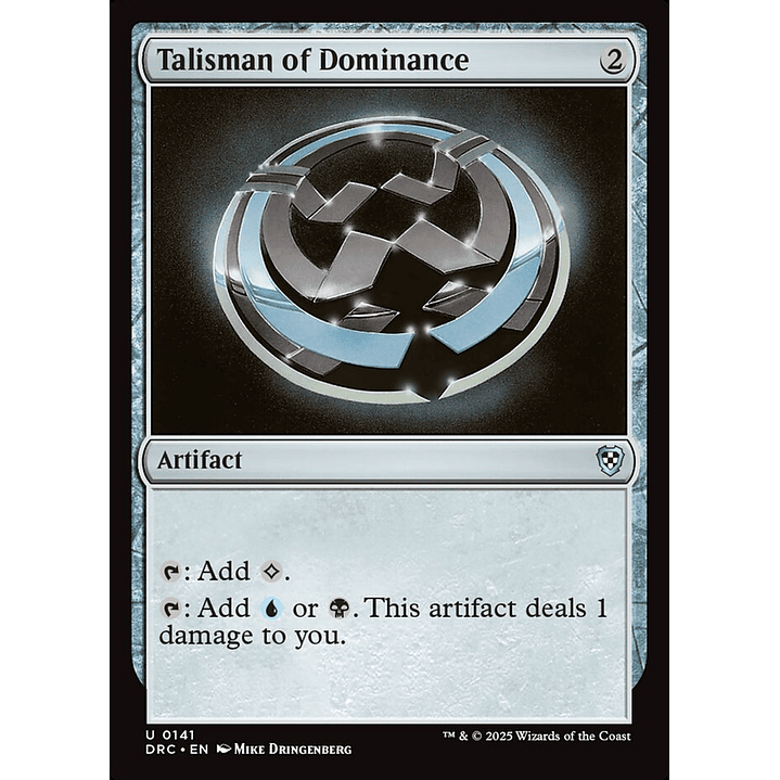 Talisman of Dominance | Inglés | NM | DRC 1
