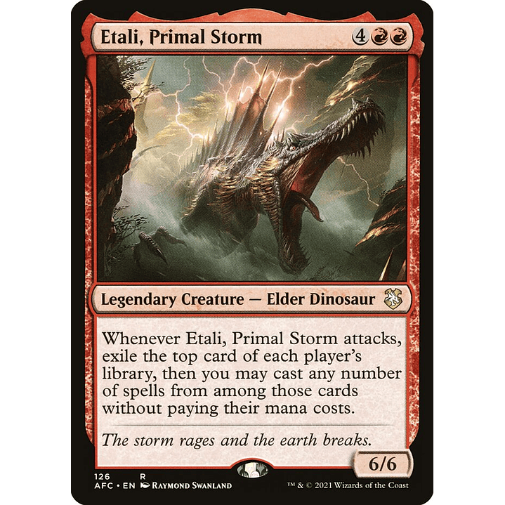 Etali, Primal Storm | Inglés | NM | AFC 1