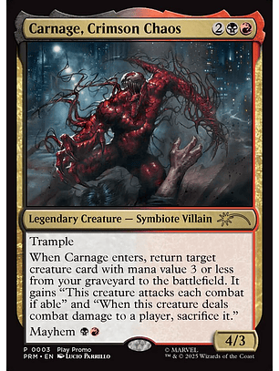 Carnage, Crimson Chaos | Inglés | NM | PW25
