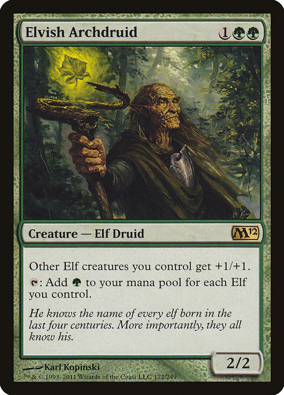 Elvish Archdruid | Español | NM | M12 1