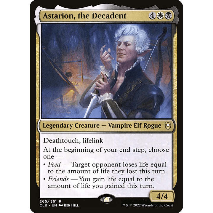 Astarion, the Decadent | Español | NM | CLB 1
