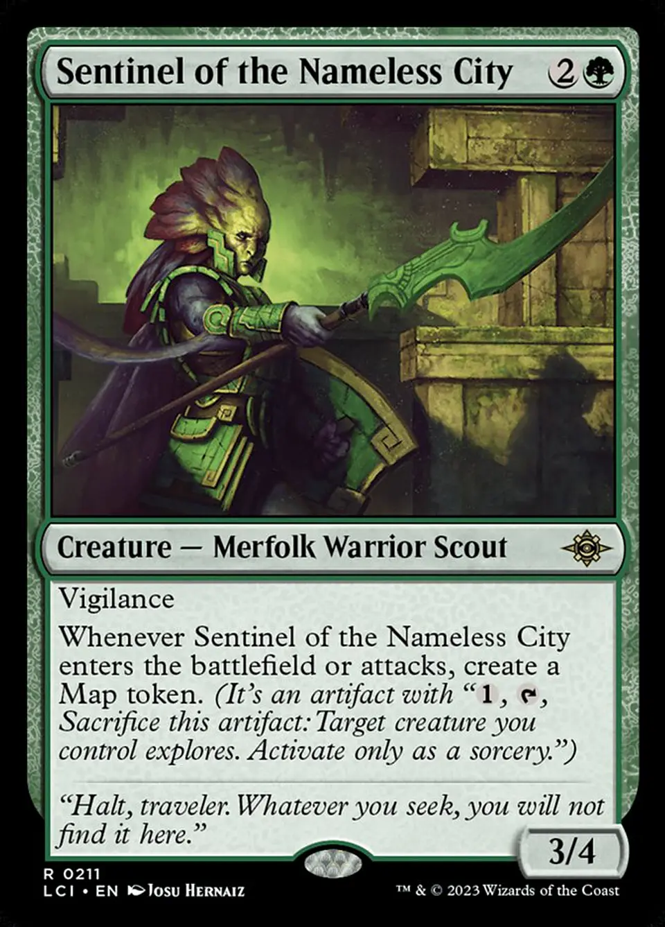 Sentinel of the Nameless City | Inglés | NM | LCI 1