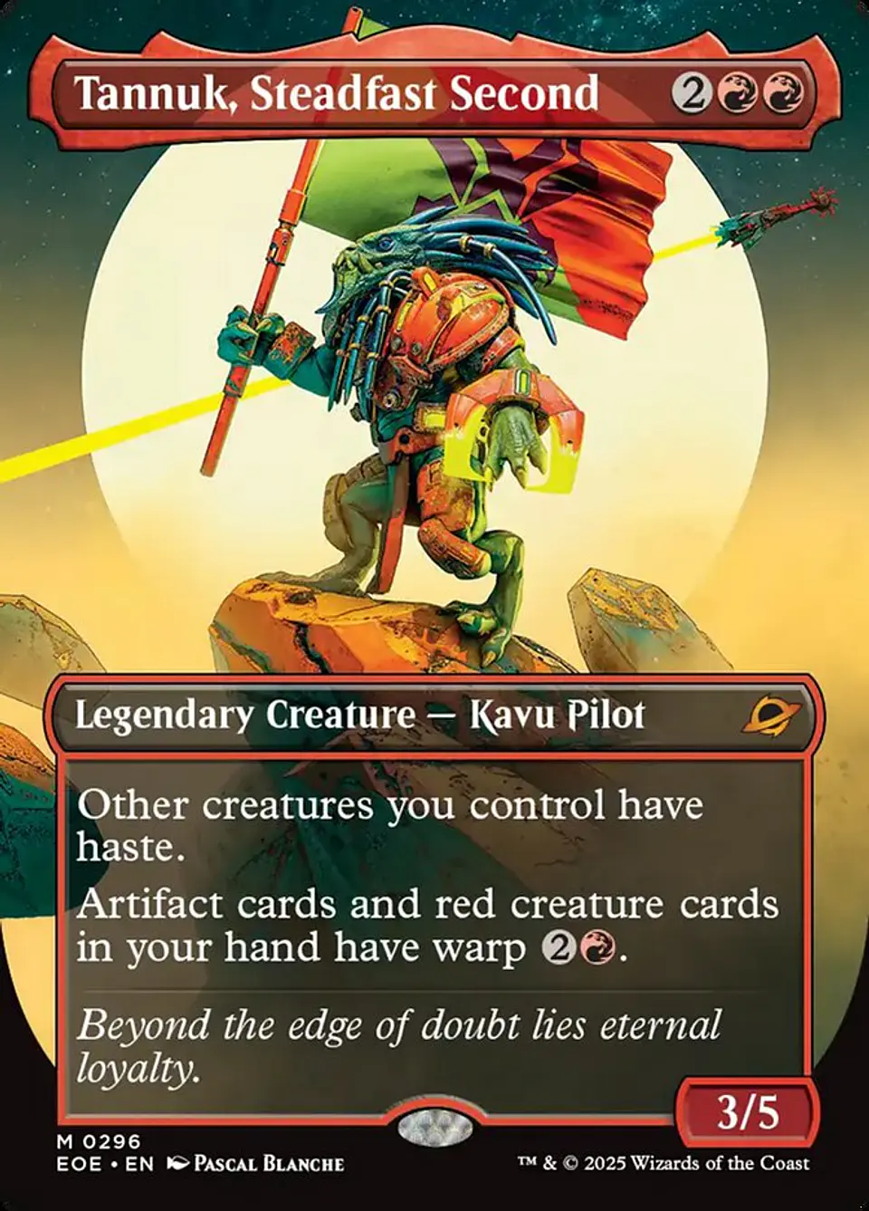 Tannuk, Steadfast Second (Borderless) | Inglés | NM | EOE 1