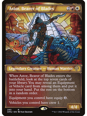 Astor, Bearer of Blades (Showcase) | Español | NM | DMU