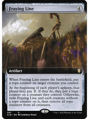 Fraying Line (Extended Art) | Inglés | NM | CLB