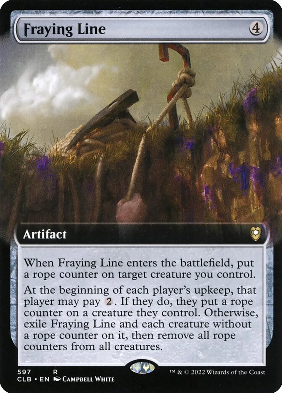 Fraying Line (Extended Art) | Inglés | NM | CLB 1