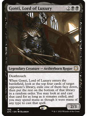 Gonti, Lord of Luxury | Inglés | NM | AFC