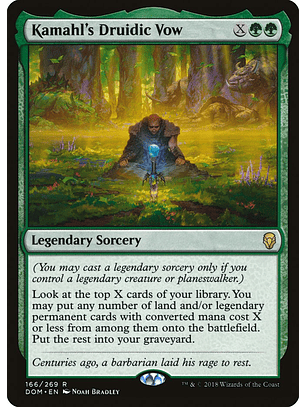 Kamahl's Druidic Vow | Español | NM | DOM