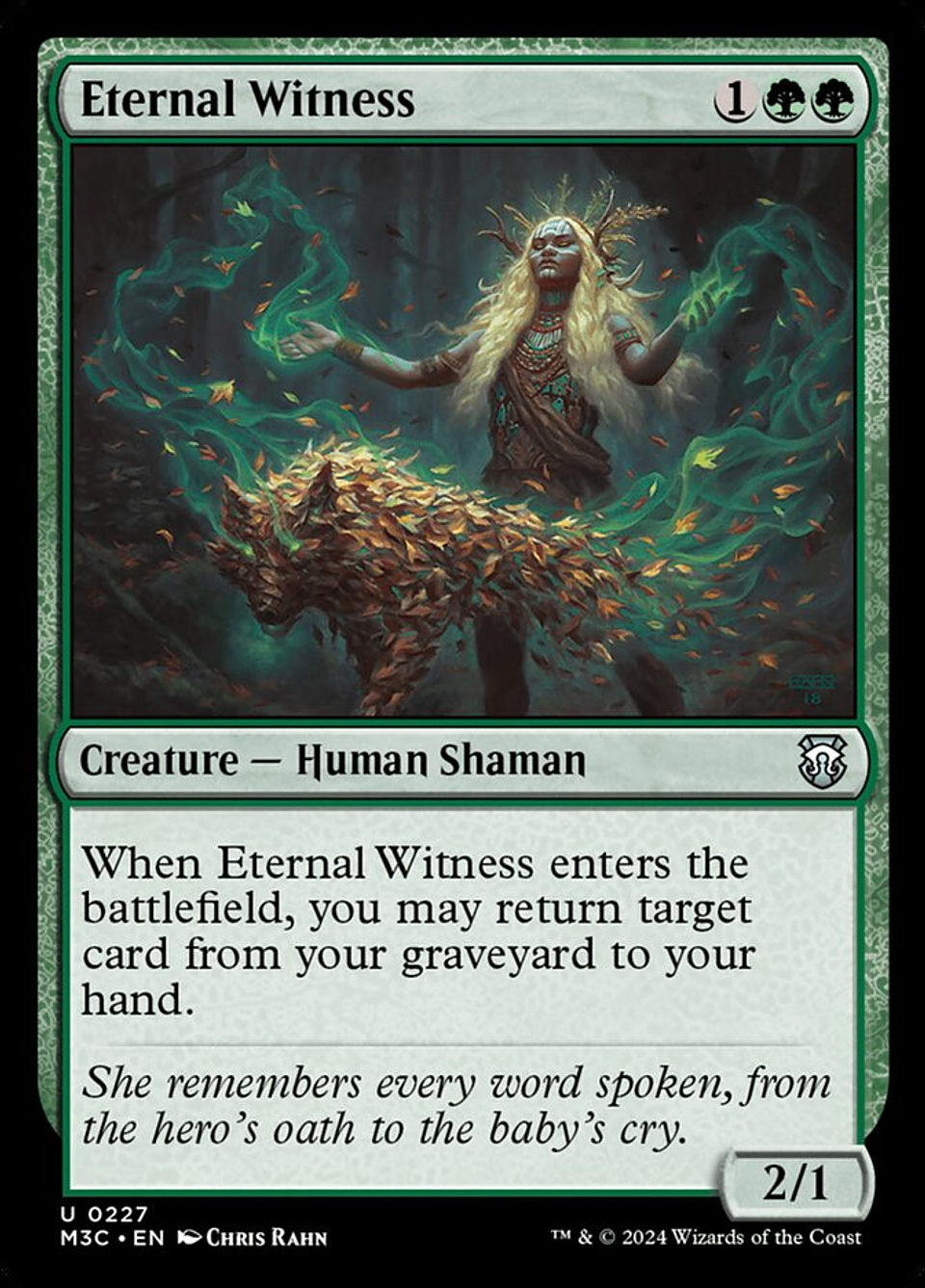 Eternal Witness | Inglés | NM | M3C 1