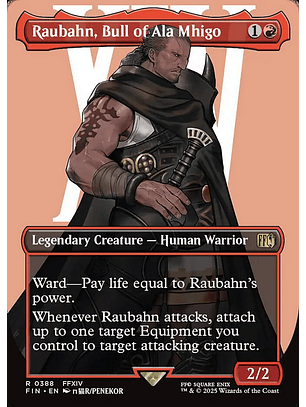 Raubahn, Bull of Ala Mhigo (Borderless) | Español | NM | FIN