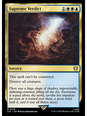 Supreme Verdict | Portugués | NM | LTC