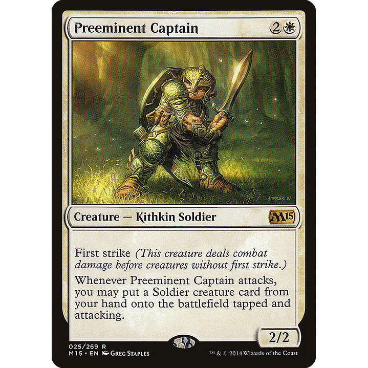 Preeminent Captain | Inglés | VG | M15 1