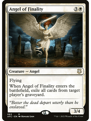 Angel of Finality | Inglés | NM | AFC