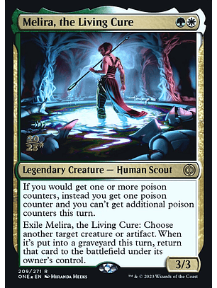 Melira, the Living Cure (Launch foil) | Español | NM | PONE